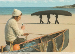 Irlande - Galway  -  Fishermen On The Aran Islands - Galway