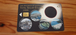 Phonecard Guernsey - Solar Eclipse - [ 7] Jersey Und Guernsey