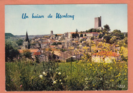 MONTCUQ - LOT - VUE D'ENSEMBLE - ECRITE - Montcuq