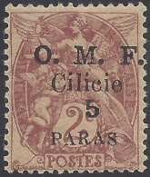 CILICIA 1920 - Yvert 89* (L) - Soprastampato - Unused Stamps