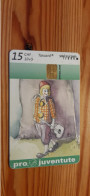 Phonecard Switzerland - Pro Juventute, Clown - Suisse