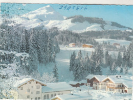 D7488) Wintersportplatz FIEBERBRUNN Gegen Kitzbüheler Horn - Tirol - Stark Verschneite Häuser - Fieberbrunn