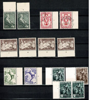 1955/56 Lot  967** 968** 969/970** 971/972** & 986° - ....-1960