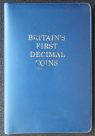 GBRX01 - ANGLETERRE - BRITAINS FIRST DECIMAL COINS - PREMIERES PIECES DECIMALES - Mint Sets & Proof Sets
