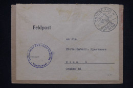 ALLEMAGNE - Enveloppe En Feldpost De Reichenau Pour Wien En 1943 - L 148143 - Feldpost 2. Weltkrieg