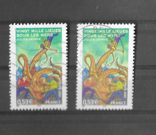 VARIETEE DE COULEUR N° 3794  OBLITERE - Used Stamps