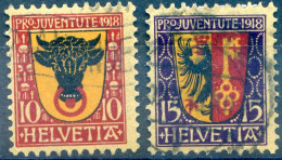 Suisse N°168 Et 169 Oblitérés - (F281) - Used Stamps
