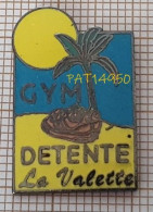 PAT14950 GYMNASTIQUE  GYM DETENTE LA VALETTE  Dpt 83 VAR  PLAGE MER PALMIER En Version EGF - Gymnastiek