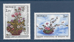 Monaco - YT N° 1597 Et 1598 ** - Neuf Sans Charnière - 1987 - Ungebraucht