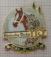 PAT14950 COURSES HIPPIQUES   113  Eme KENTUCKY DERBY  MAI 1987 LOUISVILLE En Version EGF - Jeux