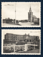 Saive (Blegny). Eglise St.Pierre, Arrêt Vicinal. Caserne De Cuyper-Beniest. Hôtel Communal,écoles. Saivelette. 5  Cartes - Blégny