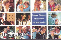 F527 - 12/1994 - VOEUX FRANCE TÉLÉCOM - 50 GEM1A (verso : N° B+8 Chiffres) - 1994