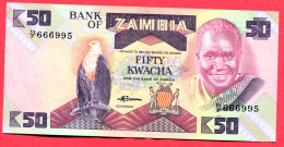 50 Kwacha Neuf 3 Euros - Sambia