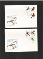 Ddr- Germania Est - 1979 Fdc Uccelli Canterini HEIMISCHE SINGVOGEL - 1971-1980