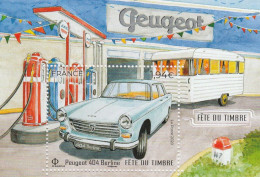 FRANCE 2020 BLOC OBLITERE PEUGEOT 404 BERLINE F 5391 - Oblitérés