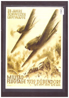 FORMAT 10x15cm - DÜBENDORF - MILITÄR FLUGTAG 1939 - REPRODUCTION D'UNE AFFICHE - TB - Dorf