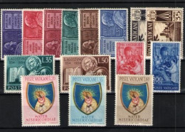 Vaticano Nº 194/99,203/06,207/09 Y 213/14 - Used Stamps