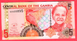 5 Dalasis Neuf 3 Euros - Gambia