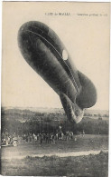 CPA AVIATION (non-écrite) - Camp De MAILLY - Saucisse Quittant Le Sol (Ed. A. Nieps) - Département De L'AUBE - Zeppeline