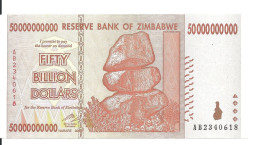 ZIMBABWE 50 BILLION 2008 UNC P 87 - Zimbabwe