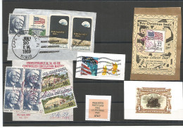 USA Postal History : APO RPO Abroad Offices Canada & Germany Mixed Frnkgs Incl.Presorted 1st Class 7 Scans - Varietà, Errori & Curiosità