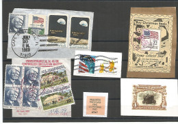 USA Postal History : APO RPO Abroad Offices Canada & Germany Mixed Frnkgs Incl.Presorted 1st Class 7 Scans - Expres & Aangetekend