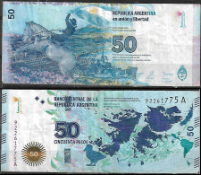 Argentina Billete De $50 De Islas Malvinas 1v, - Argentine