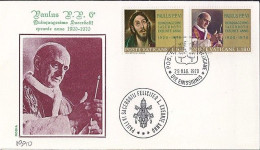 VATICAN N° 508/509 S/L. DU 29.3.70    1° JOUR - Covers & Documents