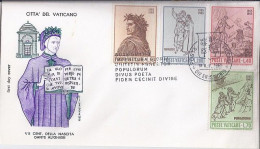 VATICAN N° 428/429/430/431 S/L. DU 18.6.65    1° JOUR - Storia Postale