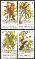 BOPHUTHATSWANA - Oiseaux 1980 - Bophuthatswana