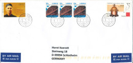 Hong Kong Cover Sent Air Mail To Germany 9-1-2017 Topic Stamps - Lettres & Documents