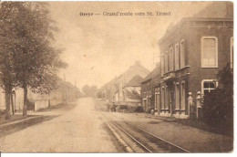 OREYE GRAND ROUTE VERS ST.TROND 1931 > CSSR SANS TIMBRE 608 D1 OERLE - Oreye