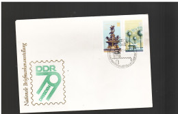 Ddr Germania Est - 1979 Fdc NATIONALE BRIEFMARKENAUSTELLUNG - 1971-1980