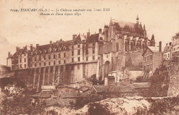 Delcampe - THOUARS : LE CHATEAU CONSTRUIT SOUS LOUIS XIII - MAISON DE FORCE DEPUIS 1871 - Thouars