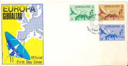 Gibraltar FDC 16-5-1979 EUROPA CEPT Complete Set Of 3 With Cachet - 1979