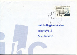 Greenland Cover Sent To Denmark 5-9-1997 Single Franked - Cartas & Documentos