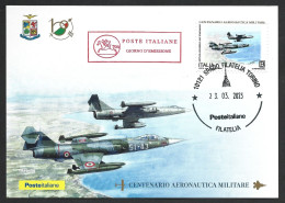 ITALIA - Centenario Aeronautica Militare, Serie Di 6 Cartoline Da Foglietto. FDC - 2021-...: Oblitérés