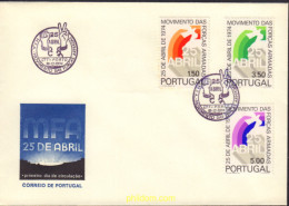 406504 MNH PORTUGAL 1974 MOVIMIENTO DE LAS FUERZAS ARMADAS DEL 25 DE ABRIL - Autres & Non Classés