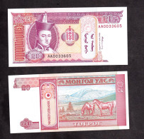 MONGOLIA 20  TUGRIK 1993  PIK 55 FDS - Mongolie