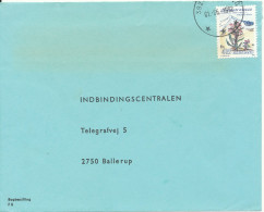 Greenland Cover Sent To Denmark 1-6-1992 Single Franked The Flap On The Backside Of The Cover Is Missing - Storia Postale