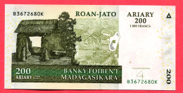 200 Ariany Neuf 3 Euros - Madagascar
