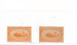 Etats Unis émissions Générales N° 131 Neuf (*) Et Oblitéré Dentelé Sur 3 Coté - Unused Stamps