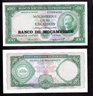 MOZAMBICO 100 ESCUDOS 1976 PIK 117 FDS - Moçambique