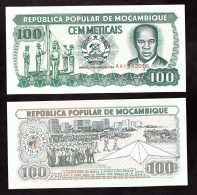 MOZAMBICO 100 METICAIS 1989 PIK 130 FDS - Mozambique