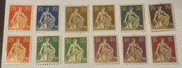 Schweiz Swiss Switserland 1905 Vertikalzähne Dents Z 32 - Unused Stamps