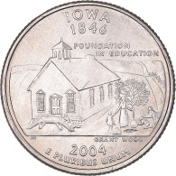 Monnaie, États-Unis, Quarter Dollar, Quarter, 2004, U.S. Mint, Philadelphie - 1999-2009: State Quarters