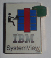 Pin's IBM - System View - Informatique