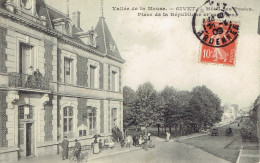 08 Givet Hiotel De La Poste Place De La Republique Et Rue Oger 1909  - Givet