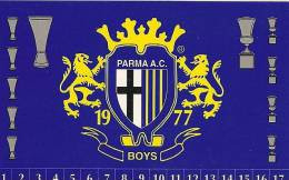 3-PARMA AC-TESSERA DEI BOYS(PRIMO GRUPPO ULTRAS  1977)SERIE A 96/97 - Autres & Non Classés