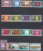 Guernsey 1969-70 Mint No Hinge, Sc# 8-23, SG - Guernesey